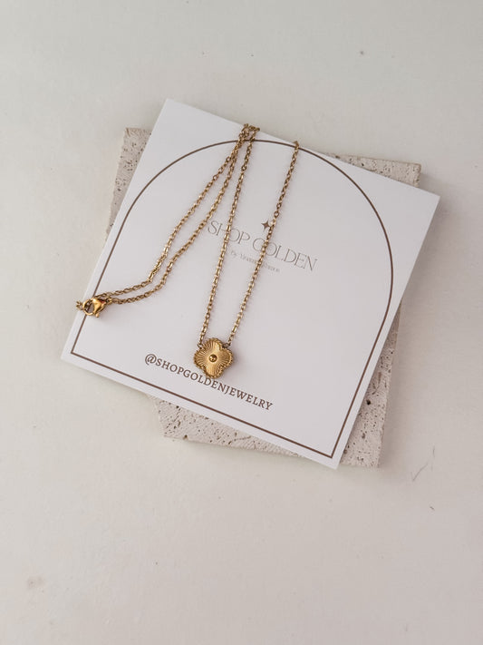 Clover Gold Necklace