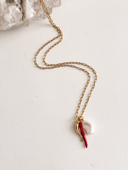 Chili Rojo Necklace
