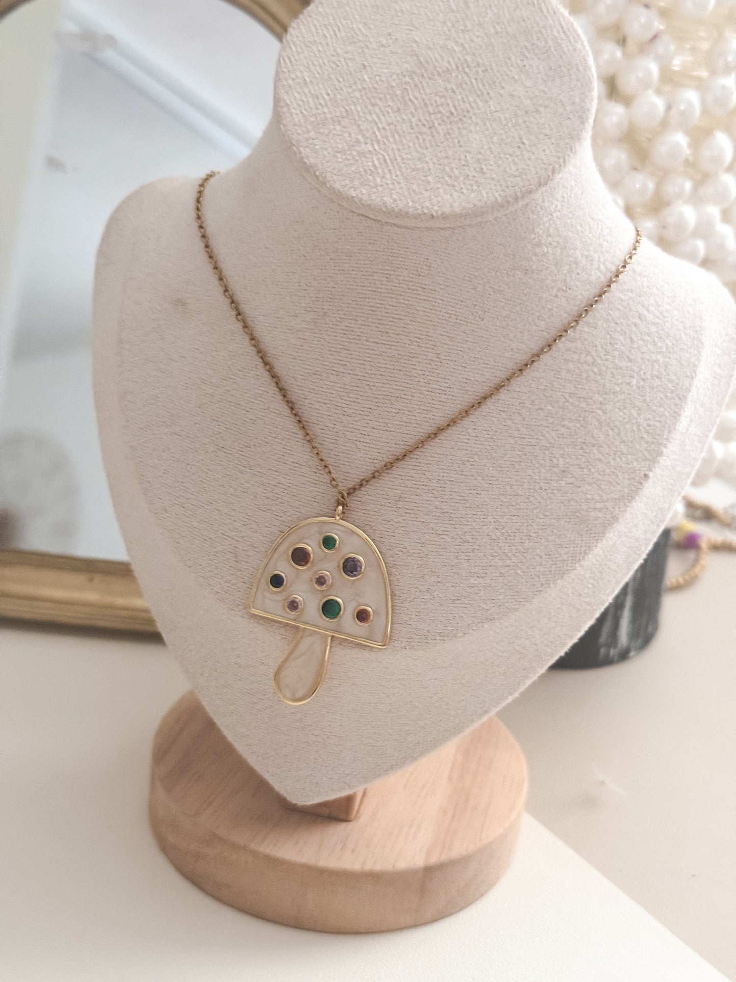 Mushrooms Necklace