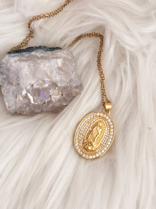 Virgen María Necklace