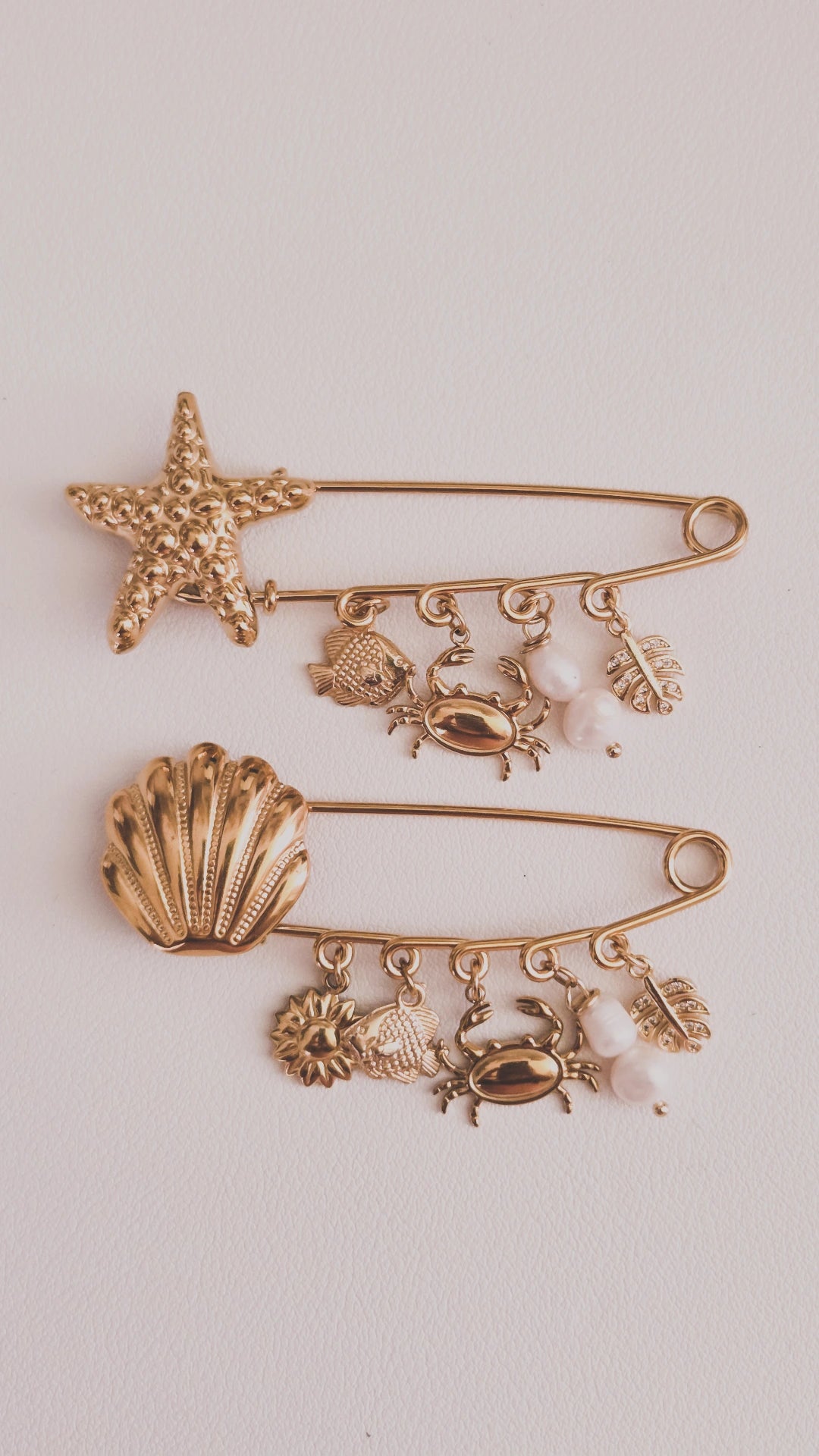 Broches veraniegos