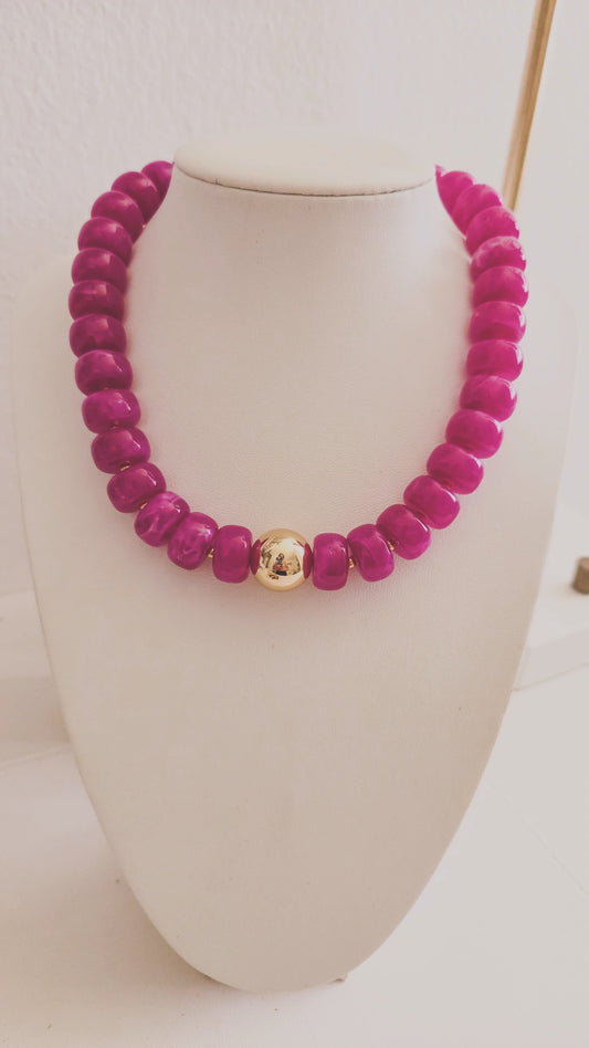 Lucía Necklace (rosa)